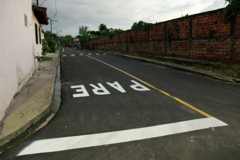 SESAN - Inauguração das ruas da comunidade Dom Bosco no bairro Águas Lindas