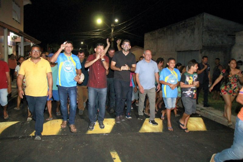 SESAN - Inauguração das ruas da comunidade Dom Bosco no bairro Águas Lindas