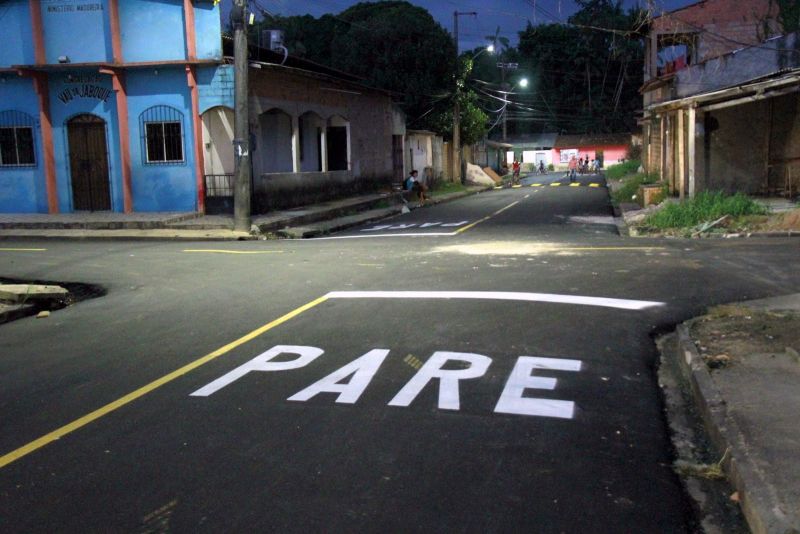 SESAN - Inauguração das ruas da comunidade Dom Bosco no bairro Águas Lindas