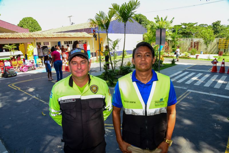 Ação Quintal Pedagógico na semana do Trânsito
