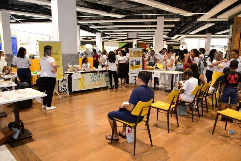 Setembro Amarelo no Shopping Metrópole