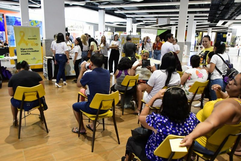 Setembro Amarelo no Shopping Metrópole