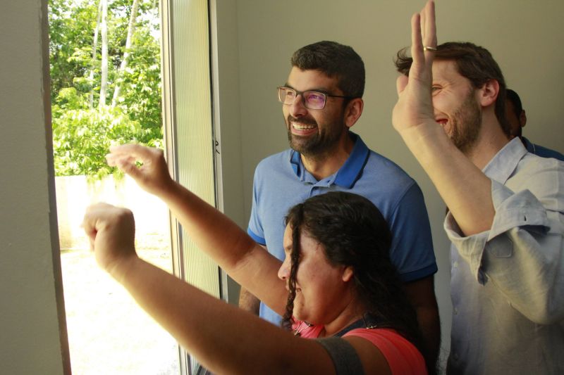 Entrega de 220 unidades do Conjunto Anita Gerosa do Programa Casa Verde e Amarela – Conjunto Girassol no bairro do Aurá