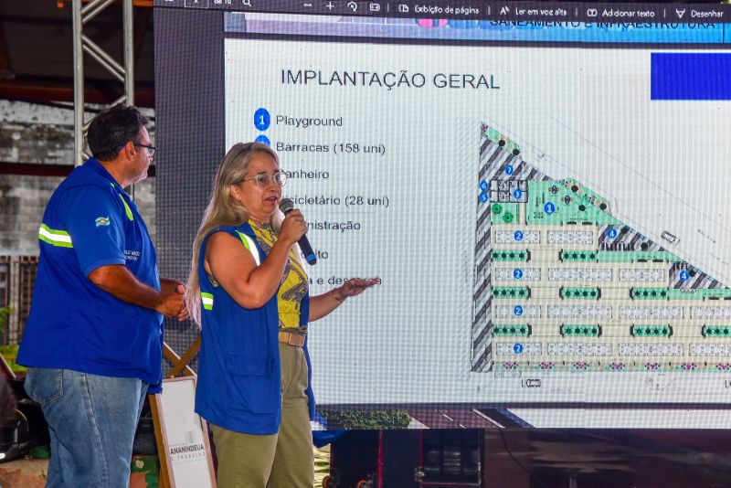 Assinatura de Ordem de Serviço para a construção da Feira do Artesão de Ananindeua