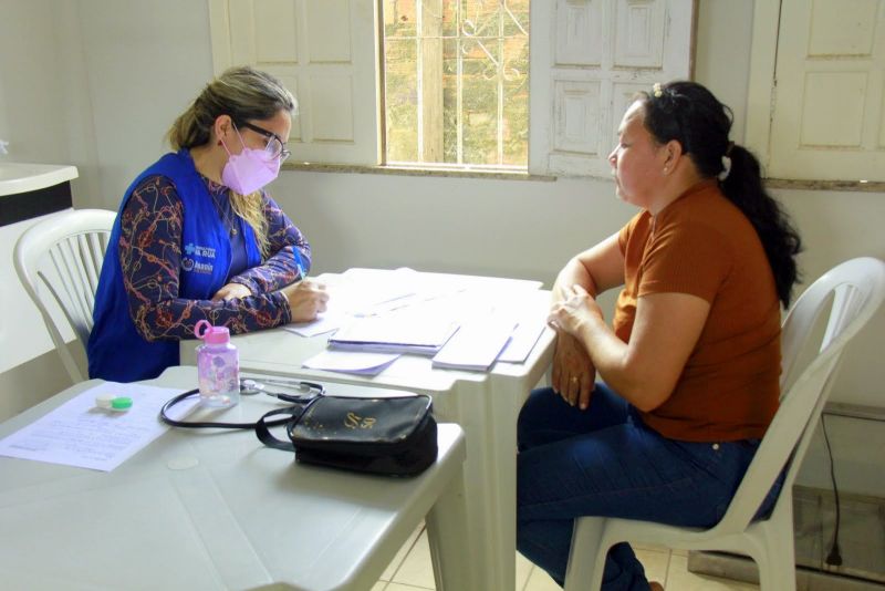 Atendimento do Programa Consultório na rua, diversos serviços de saúde para a comunidade do Jaderlândia – Paroquia Cristo Peregrino no bairro Jaderlândia