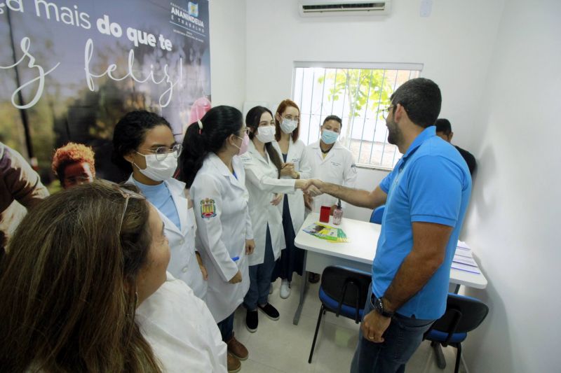 Inaugura ção da Unidade Básica de Saúde Ubs Nova União Totalmente Revitalizada no bairro 40 Horas