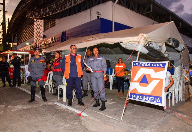 Ponto de apoio para Romeiros no Colégio Salesiano Nossa Senhora Do Carmo e Defesa Civil no Mercado Central de Ananindeua