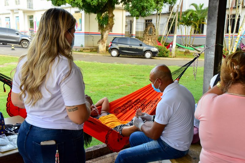 Ponto de apoio para Romeiros no Colégio Salesiano Nossa Senhora Do Carmo e Defesa Civil no Mercado Central de Ananindeua