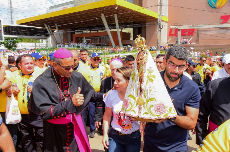 Círio 2022 Traslado da Imagem Peregrina de Nossa Senhora de Nazaré em Ananindeua, recebida pelo Prefeito Dr Daniel