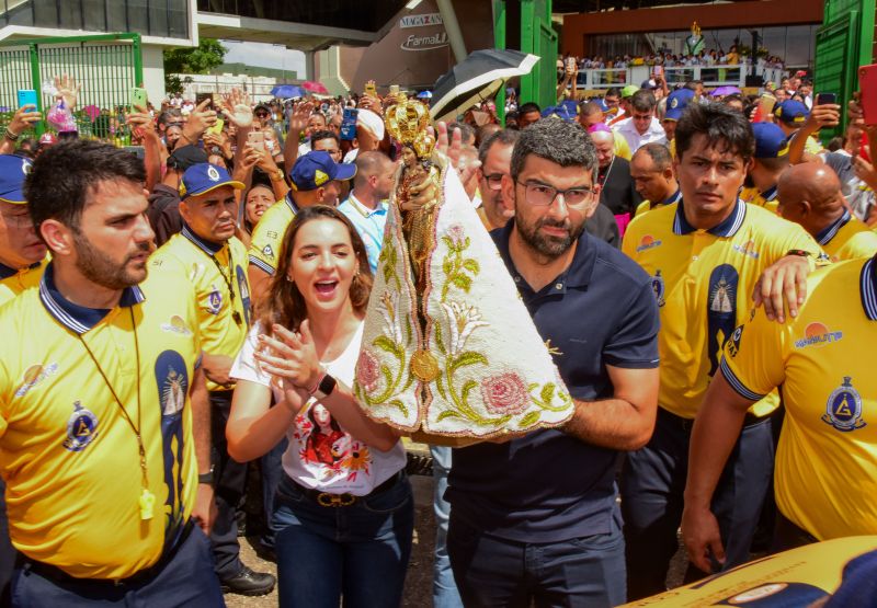 Círio 2022 Traslado da Imagem Peregrina de Nossa Senhora de Nazaré em Ananindeua, recebida pelo Prefeito Dr Daniel