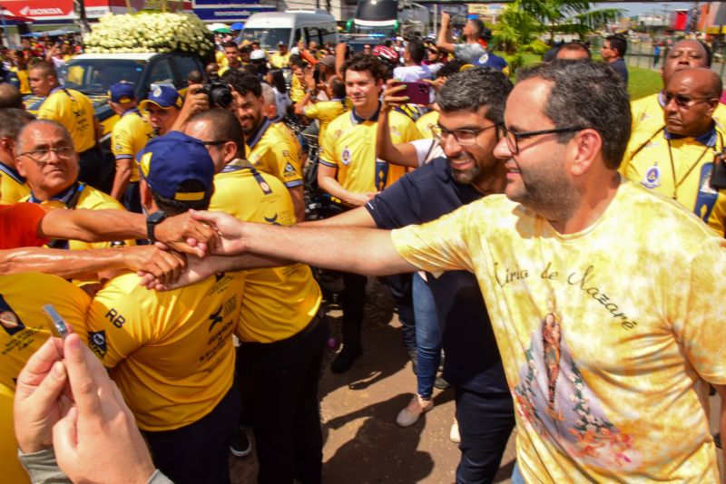 Círio 2022 Traslado da Imagem Peregrina de Nossa Senhora de Nazaré em Ananindeua, recebida pelo Prefeito Dr Daniel