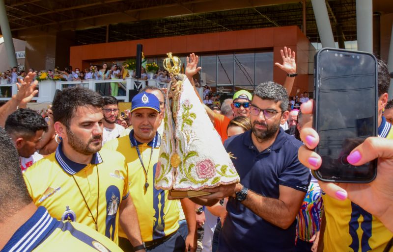 Círio 2022 Traslado da Imagem Peregrina de Nossa Senhora de Nazaré em Ananindeua, recebida pelo Prefeito Dr Daniel