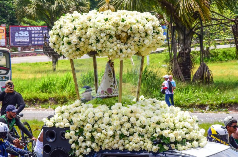 Círio 2022 Traslado da Imagem Peregrina de Nossa Senhora de Nazaré em Ananindeua, recebida pelo Prefeito Dr Daniel