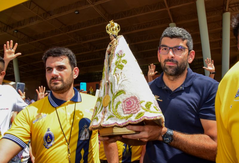 Círio 2022 Traslado da Imagem Peregrina de Nossa Senhora de Nazaré em Ananindeua, recebida pelo Prefeito Dr Daniel