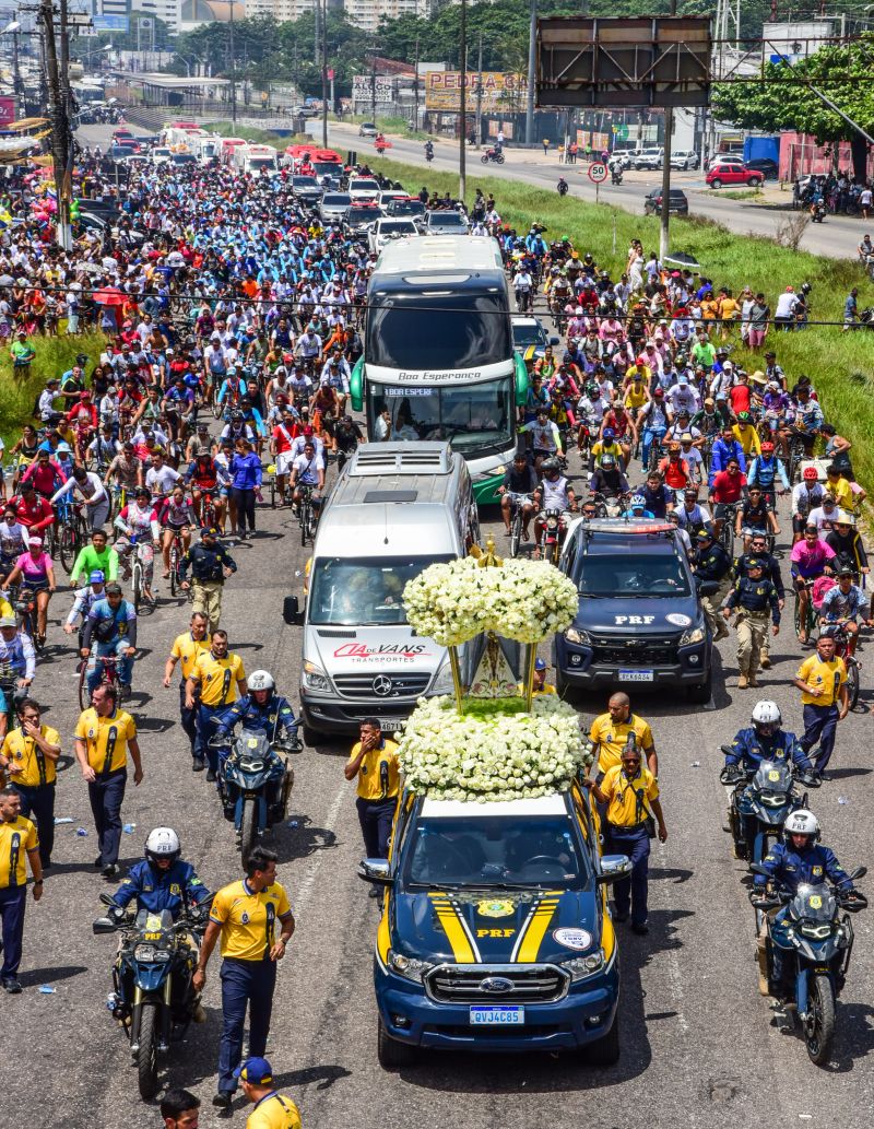 Círio 2022 Traslado da Imagem Peregrina de Nossa Senhora de Nazaré em Ananindeua, recebida pelo Prefeito Dr Daniel