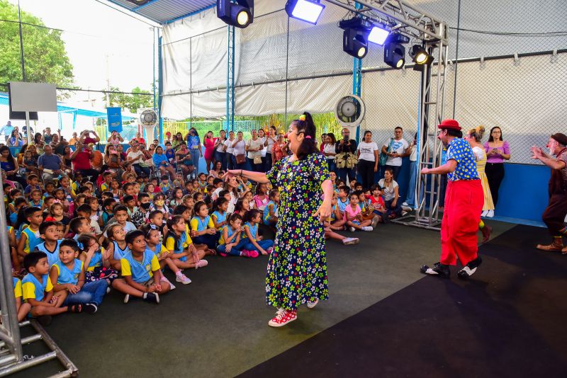 Teatro para Todos - Para Alunos da Rede Municipal - UEI Irmã Nair no bairro da Guanabara