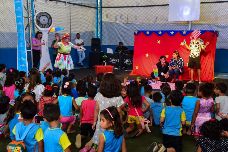 Teatro para Todos - Para Alunos da Rede Municipal - UEI Irmã Nair no bairro da Guanabara