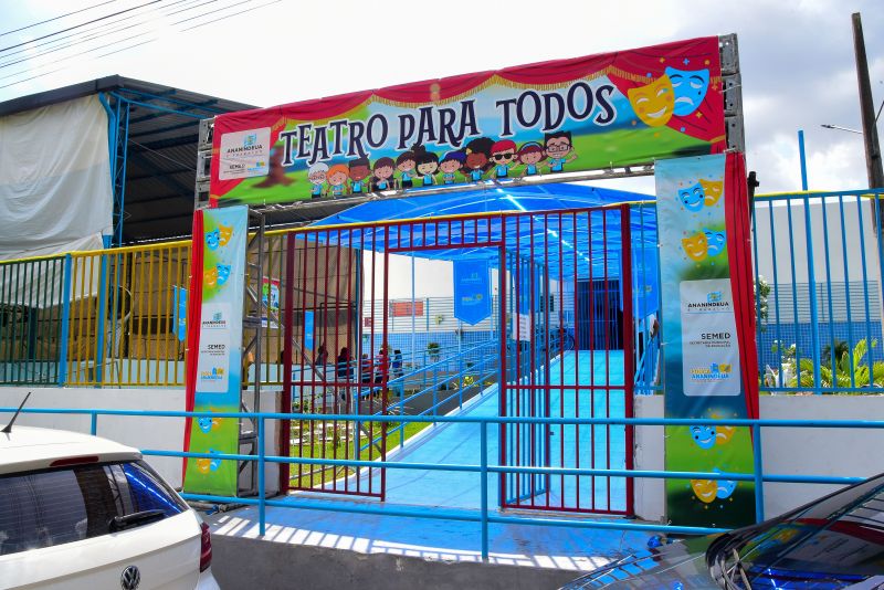 Teatro para Todos - Para Alunos da Rede Municipal - UEI Irmã Nair no bairro da Guanabara