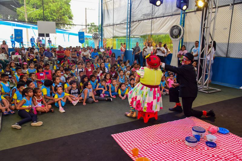 Teatro para Todos - Para Alunos da Rede Municipal - UEI Irmã Nair no bairro da Guanabara