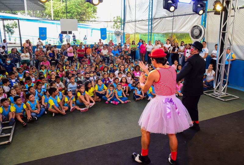 Teatro para Todos - Para Alunos da Rede Municipal - UEI Irmã Nair no bairro da Guanabara