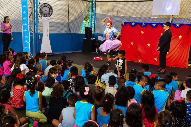 Teatro para Todos - Para Alunos da Rede Municipal - UEI Irmã Nair no bairro da Guanabara