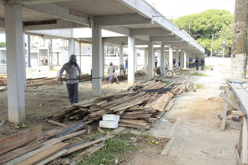 Visita Técnica nas Obras da Praça da Bíblia na Cidade Nova