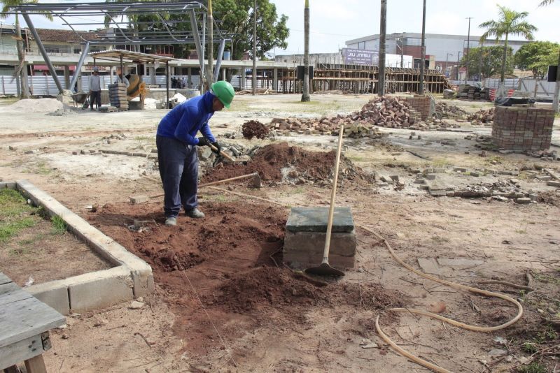 Visita Técnica nas Obras da Praça da Bíblia na Cidade Nova