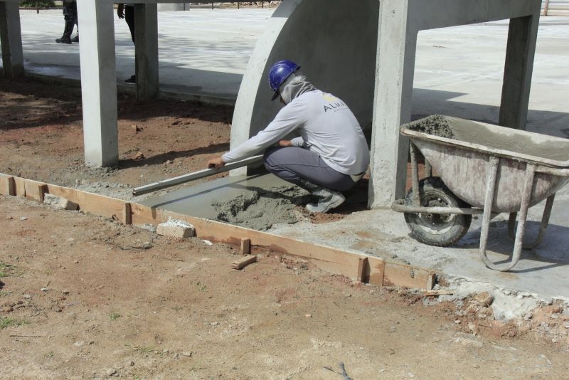 Visita Técnica nas Obras da Praça da Bíblia na Cidade Nova