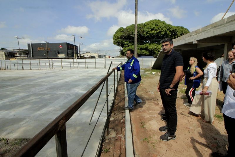 Visita Técnica nas Obras da Praça da Bíblia na Cidade Nova