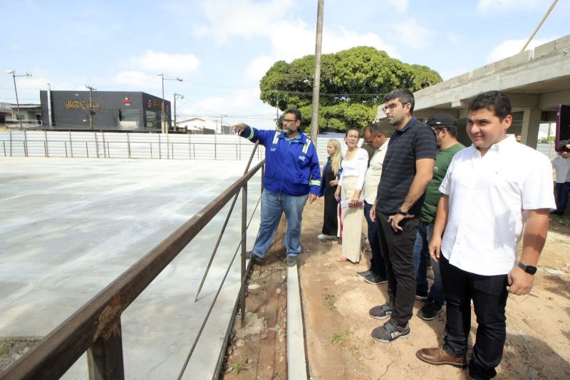 Visita Técnica nas Obras da Praça da Bíblia na Cidade Nova