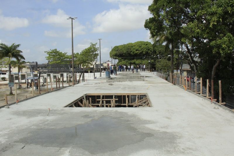 Visita Técnica nas Obras da Praça da Bíblia na Cidade Nova