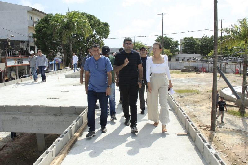 Visita Técnica nas Obras da Praça da Bíblia na Cidade Nova