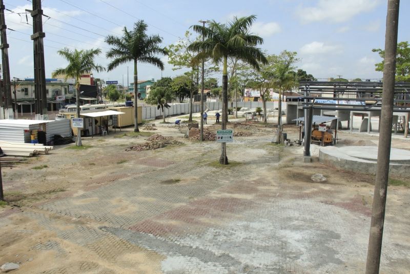 Visita Técnica nas Obras da Praça da Bíblia na Cidade Nova