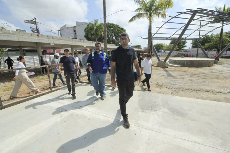 Visita Técnica nas Obras da Praça da Bíblia na Cidade Nova