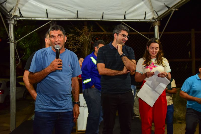 Assinatura da Ordem de Serviço para Reforma da Praça Eliana Aranha no Conjunto Geraldo Palmeira no Distrito Industrial