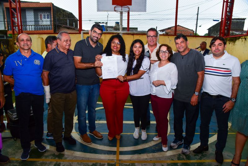 Assinatura da Ordem de Serviço para Reforma da EMEF São Judas Tadeu - Bairro Águas Lindas