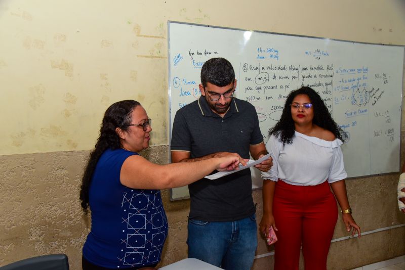 Assinatura da Ordem de Serviço para Reforma da EMEF São Judas Tadeu - Bairro Águas Lindas