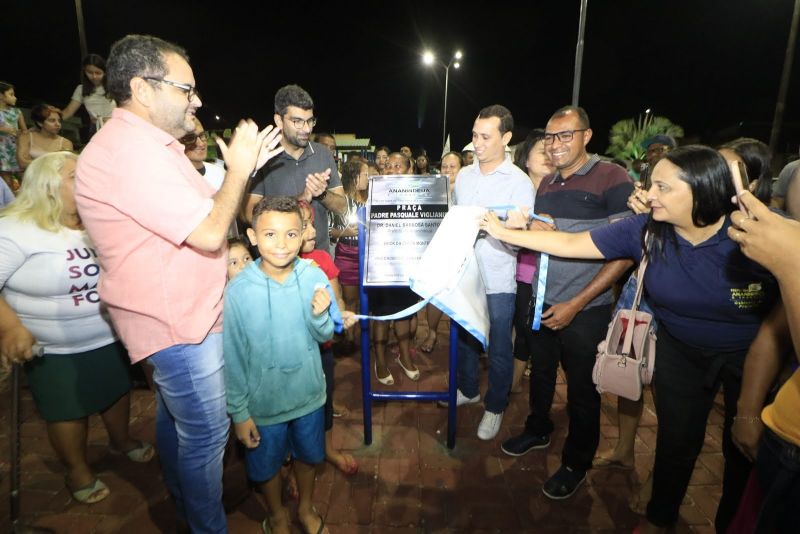 Inauguração da praça Padre Pasquale no Carnaúba - Icuí Laranjeira