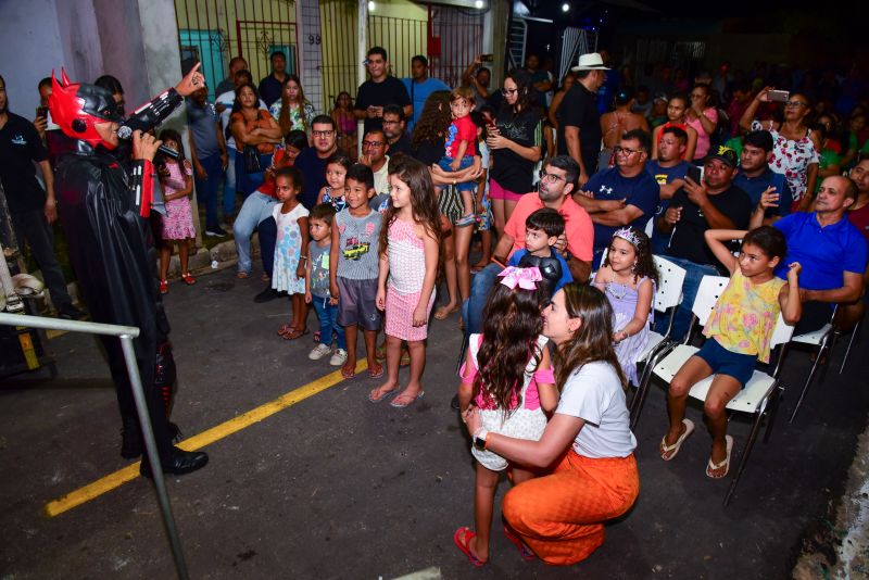 Inauguração das ruas da Comunidade Guerreiros de Jeová - Icuí Guajará - 12 alamedas