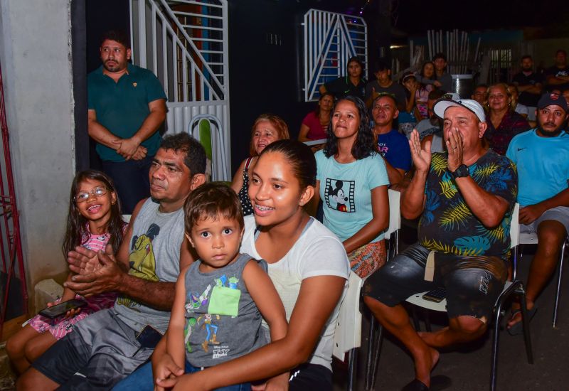 Inauguração das ruas da Comunidade Guerreiros de Jeová - Icuí Guajará - 12 alamedas