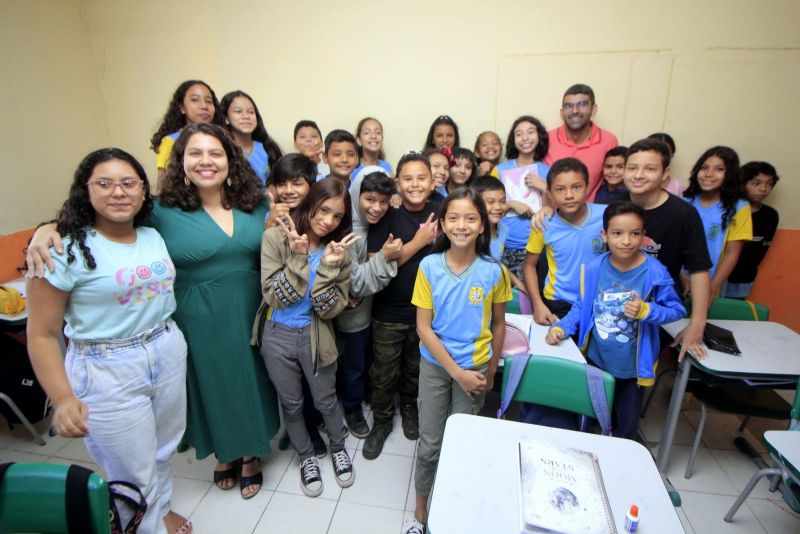 Assinatura da Ordem de Serviço para Reforma da EMEF Maria Creuza de Souza no bairro do Coqueiro