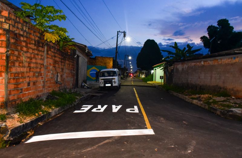 Inauguração Asfáltica das ruas Belo Horizonte e Santa Terezinha no bairro Águas Lindas