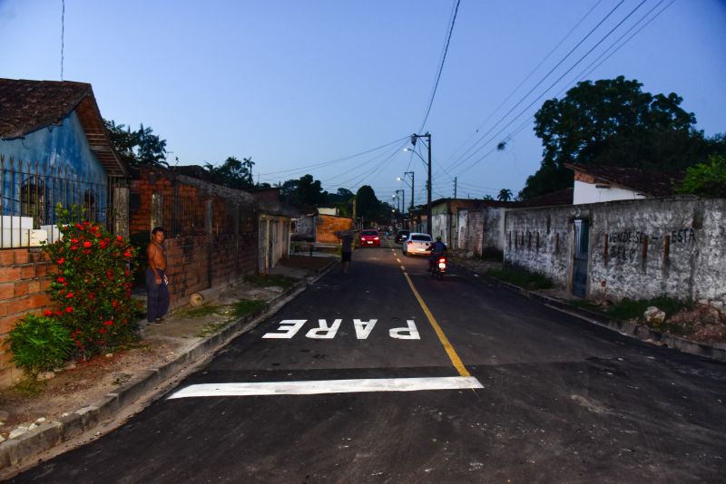 Inauguração Asfáltica das ruas Belo Horizonte e Santa Terezinha no bairro Águas Lindas