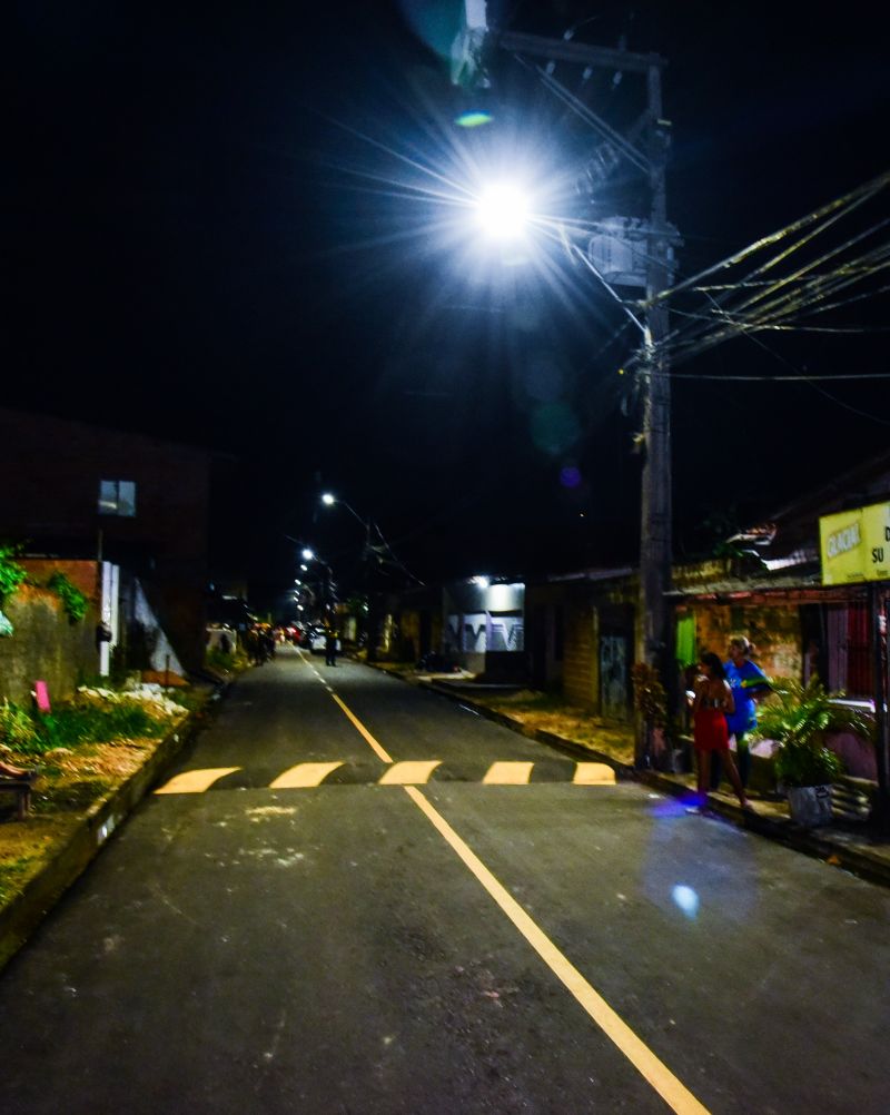 Inauguração Asfáltica das ruas Belo Horizonte e Santa Terezinha no bairro Águas Lindas