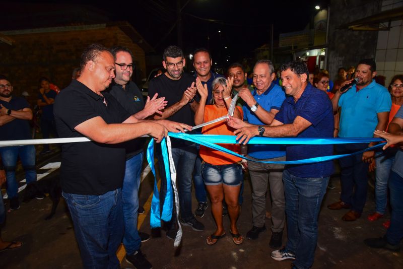 Inauguração Asfáltica das ruas Belo Horizonte e Santa Terezinha no bairro Águas Lindas