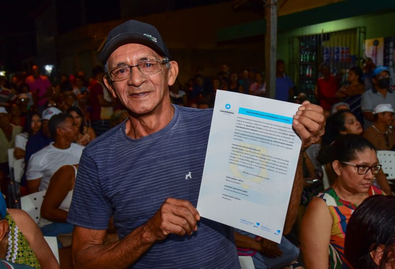 Entrega de 382 Títulos de Propriedade na Comunidade Novo Horizonte no bairro Centro