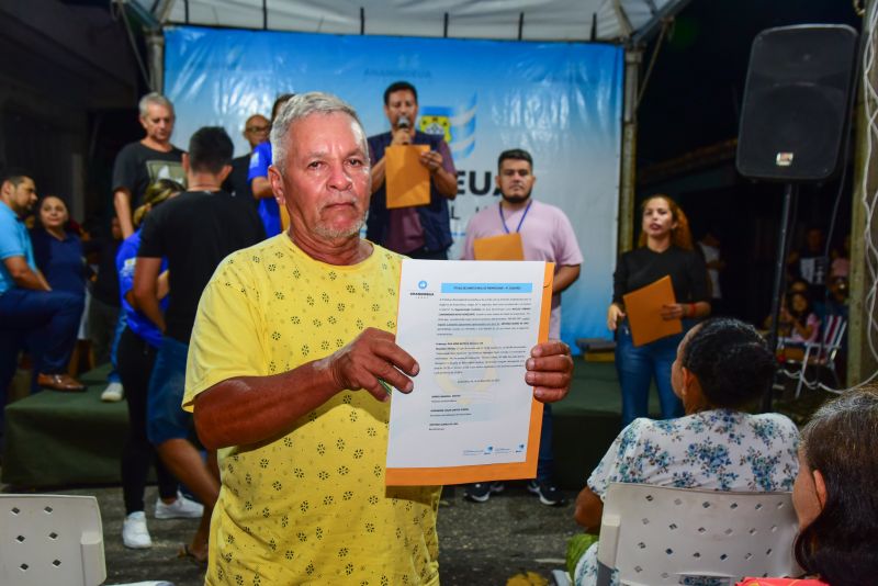 Entrega de 382 Títulos de Propriedade na Comunidade Novo Horizonte no bairro Centro