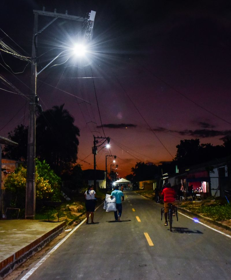 Inauguração Asfáltica das ruas Décima Quarta e 9 de Julho no bairro Águas Lindas