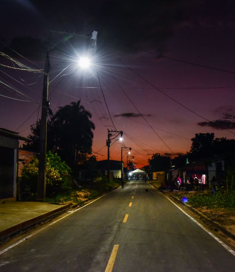 Inauguração Asfáltica das ruas Décima Quarta e 9 de Julho no bairro Águas Lindas