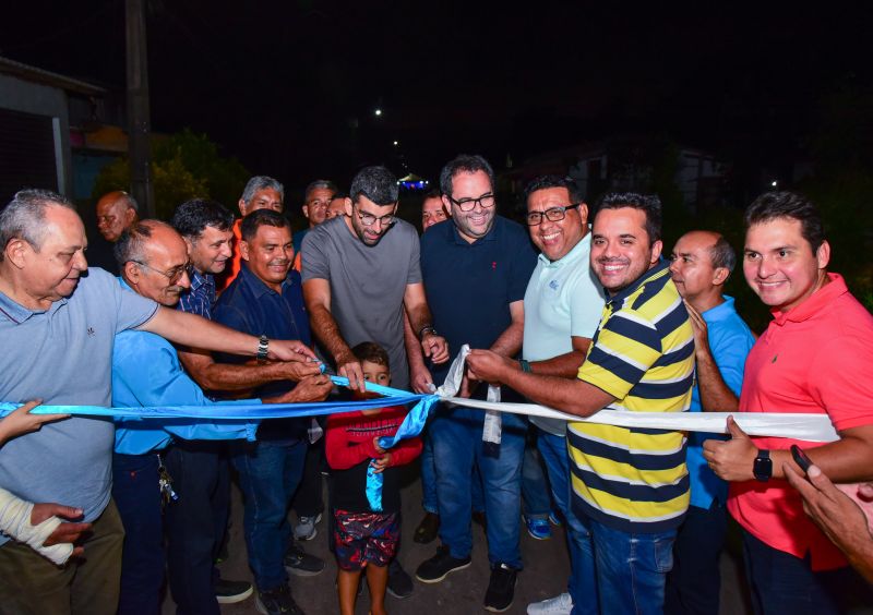 Inauguração Asfáltica das ruas Décima Quarta e 9 de Julho no bairro Águas Lindas